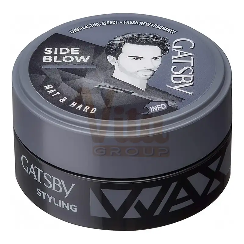 واکس مو گتسبی طوسی مات شماره هفت 7 Gatsby Mat & Hard Side Blow