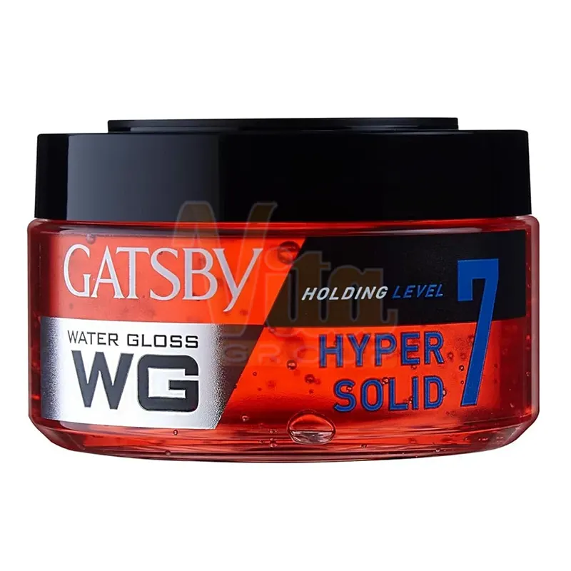 ژل مو گتسبی قرمز شماره هفت 150 گرم WaterGloss HyperSolid