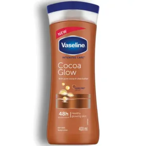 لوسیون وازلین کاکائو Cocoa Glow حجم 400 میل
