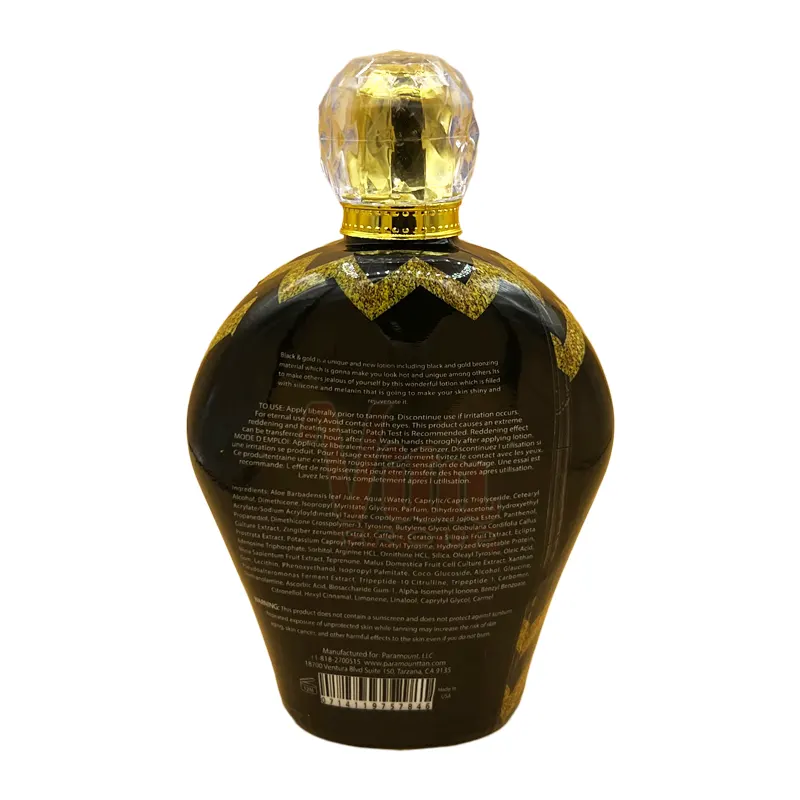 لوسیون سولار Paramount Black Gold پارامونت بلک گلد لوسیون سولاریوم