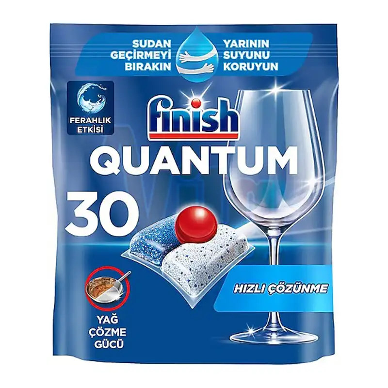 قرص ماشین ظرفشویی فینیش کوانتوم 30 عددی Finish Quantum 30 فینیش Quantum سی اصل اورجینال