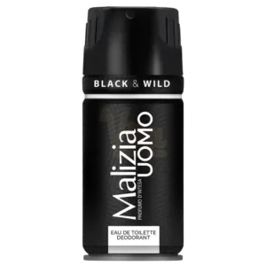 اسپری مالیزیا یومو بلک اند وایلد مشکی Black & Wild حجم 150 میل