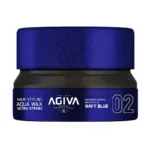ژل واکس آگیوا 02 آبی Ultra Strong حجم 155 میل
