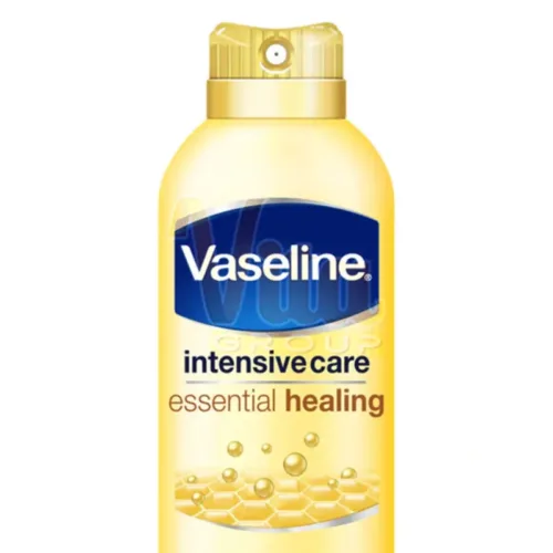 Vaseline Essential Healing Spray Moisturiser 5 اسپری لوسیون وازلین جو دوسر اسپری لوسیون وازلین زرد Vaseline Essential Healing Spray