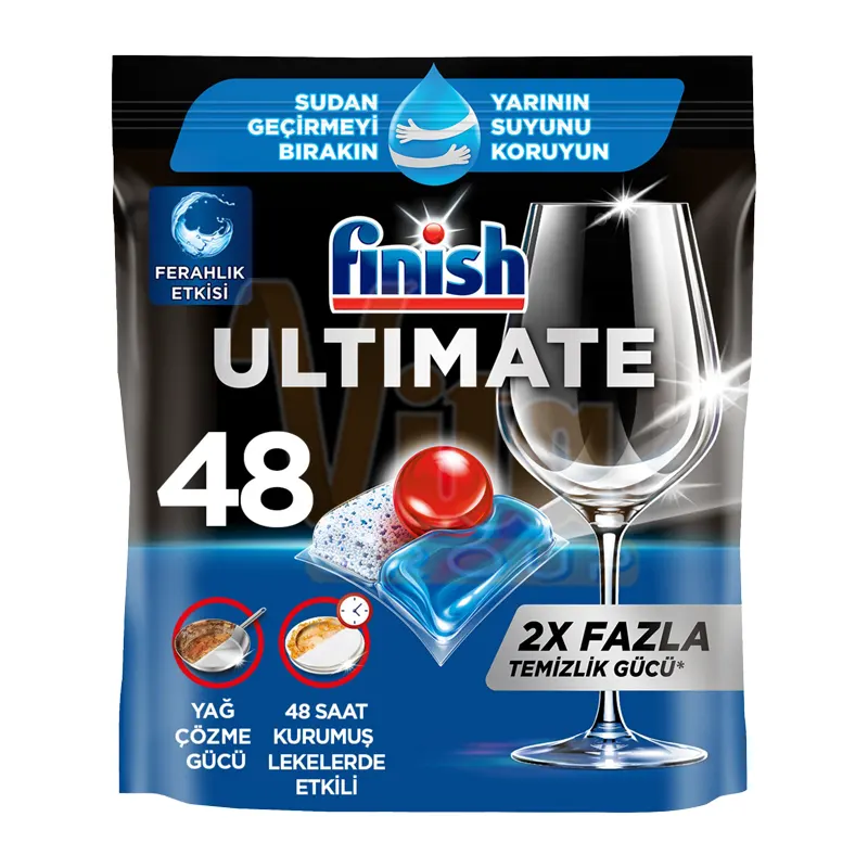 قرص ماشین ظرفشویی فینیش التیمیت 48 آلتیمیت چهل و هشت اولتیمیت Finish ultimate 48 اصل اورجینال