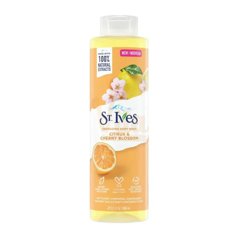شامپو بدن مرکبات سینت ایوز و لیمو و شکوفه گیلاس و پرتقال Stives Citrus Cherry