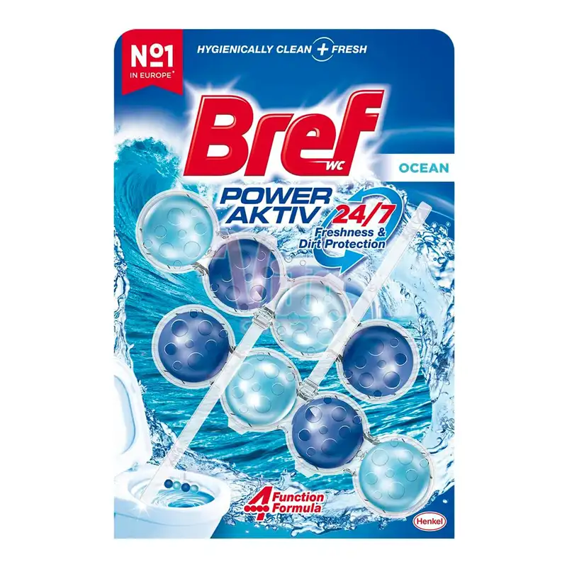 برف پاور اکتیو اقیانوس آبی توپی 4 8 12 عددی Bref Power Active Ocean