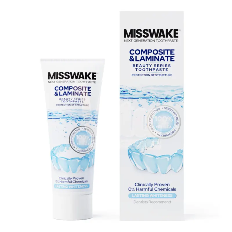 Misswake Camposite & Laminate Toothpaste 4 خمیر دندان مخصوص کامپوزیت و لمینیت میسویک
