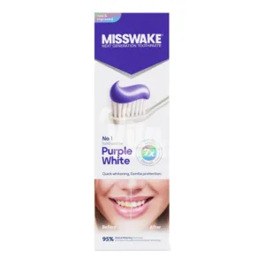 خمیر دندان ضد زردی میسویک Purple White حجم 75 میل
