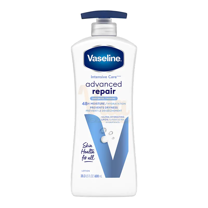 لوسیون بدن وازلین پمپی ادونس ریپیر سفید Vaseline Advanced Repair