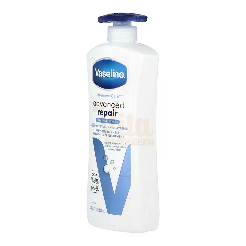 لوسیون بدن وازلین پمپی ادونس ریپیر سفید Vaseline Advanced Repair