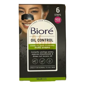 چسب بینی بیوره زغالی Oil Control بسته 6 عددی