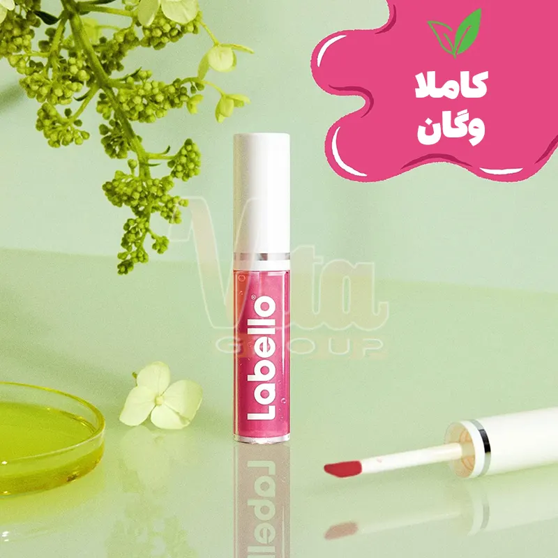 روغن لب برق لب لیپ گلاس لابلو پینک راک Labello Pink Rock