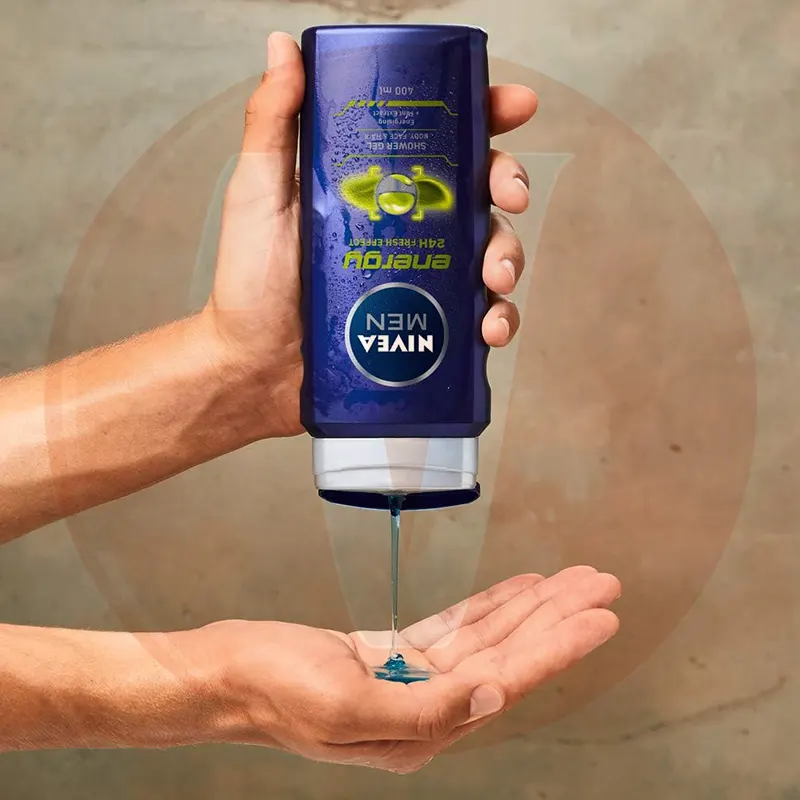 شامپو سر و بدن مردانه نیوا انرژی سبز 3 در 1 Nivea Men Energy