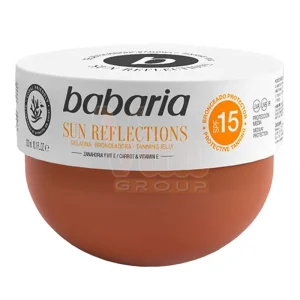 ژل برنزه کننده باباریا هویج SPF15 حجم 300 میل