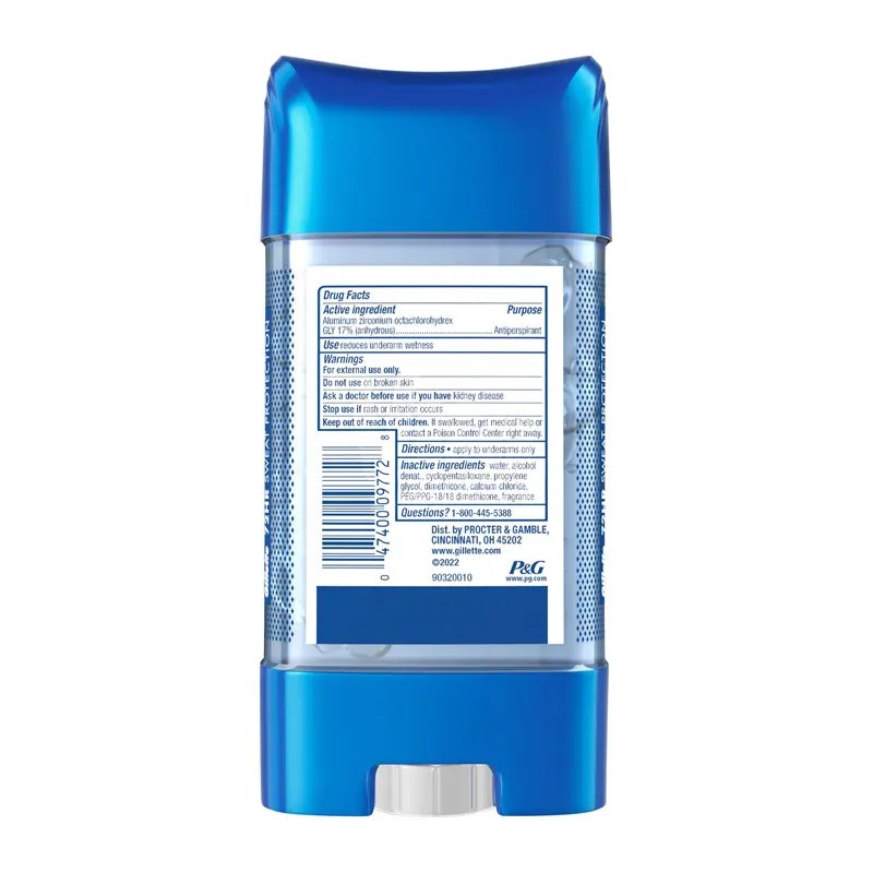 مام ژله ای ژیلت کلیر شیلد کول ویو Gillette Cool Wave وزن 107 گرم ساخت آمریکا