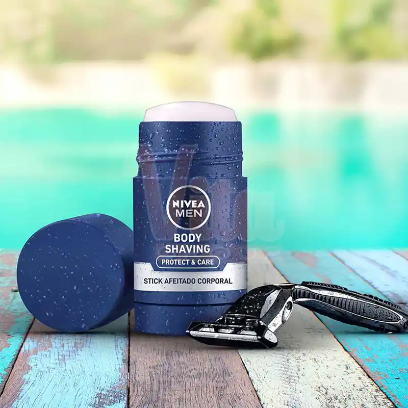 Nivea Men Body Shaving Stick 3 استیک صابون اصلاح نیوا حجم 75 میل Nivea Men Shave Stick اورجینال ساخت آلمان