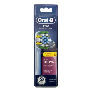 یدک مسواک برقی اورال بی Pro Floss Action بسته 4 عددی