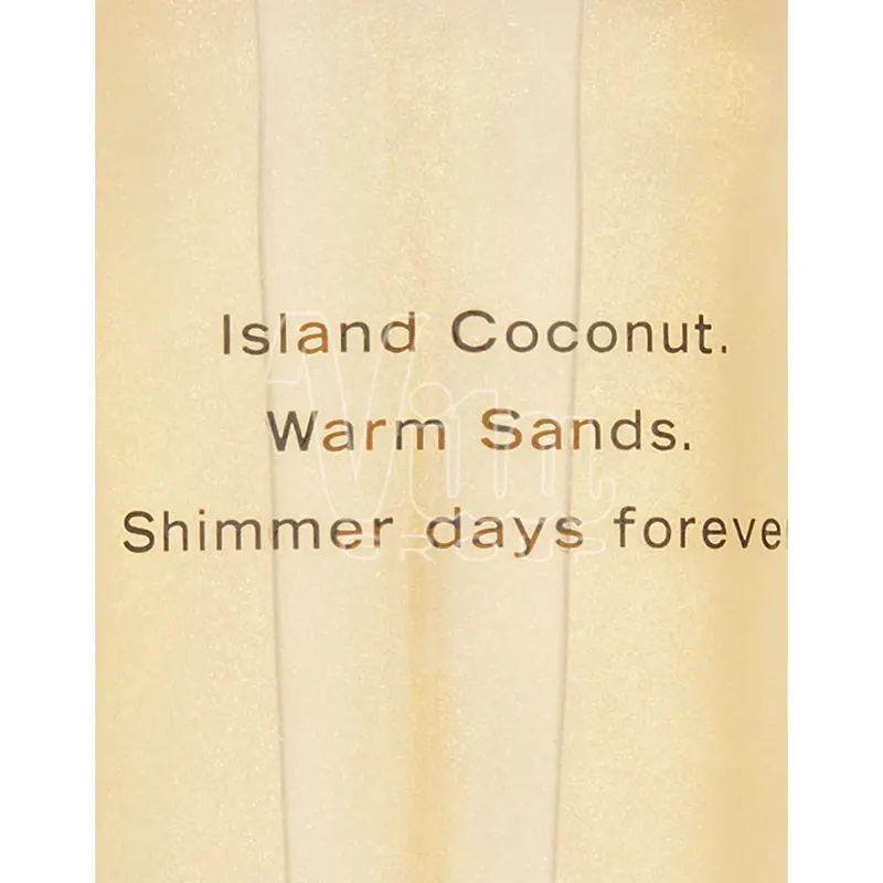 بادی میست اکلیلی یا شیمر ویکتوریا سکرت کوکونات پشن Coconut Passion Shimmer ساخت آمریکا