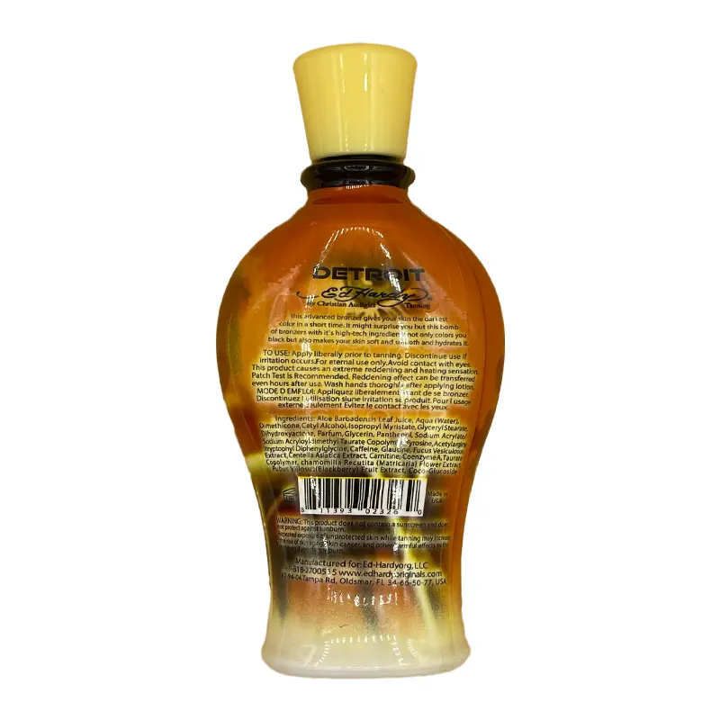لوسیون سولار ادهاردی هات کریم Ed Hardy Ed Hardy Hot Cream اورجینال ساخت آمریکا حجم 300 میل