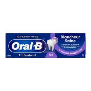 خمیر دندان اورال بی سفید کننده Blancheur Saine حجم 75 میل