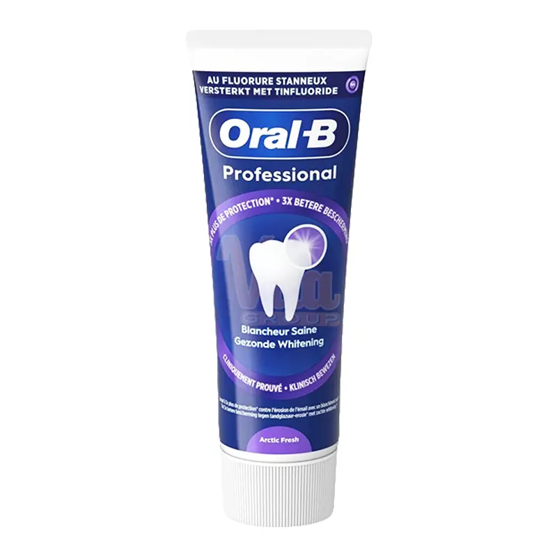 خمیر دندان اورال بی سفید کننده بلنچر روزانه ساخت آلمان Oral B Blancheur Saine