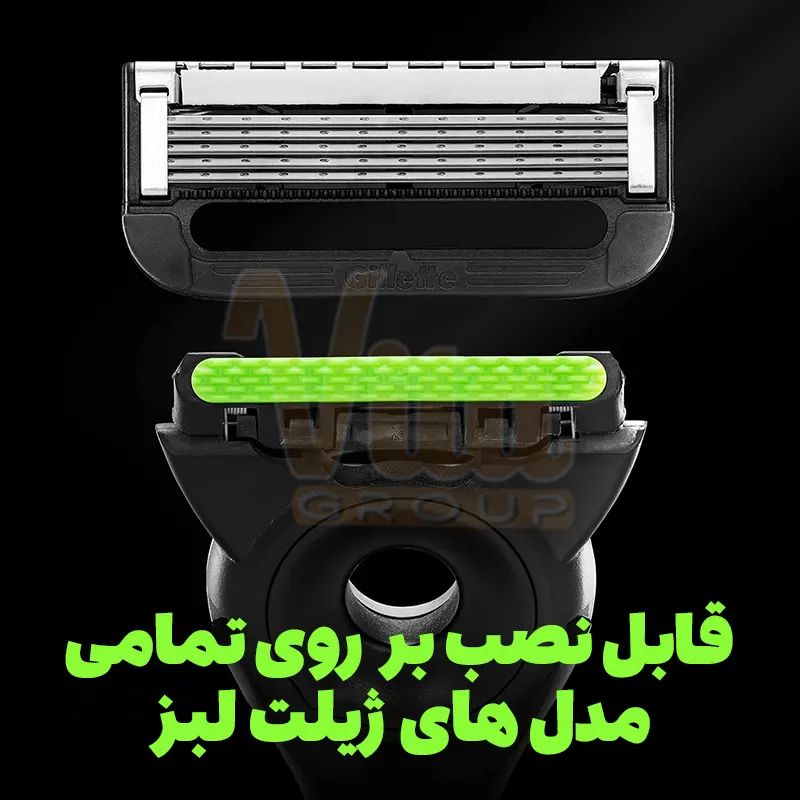 Gillette Labs Blade Refills 6 Pack 4 تیغ یدک ژیلت لبز ساده کارتریج ژیلت لبز Gillette Labs Cartridge