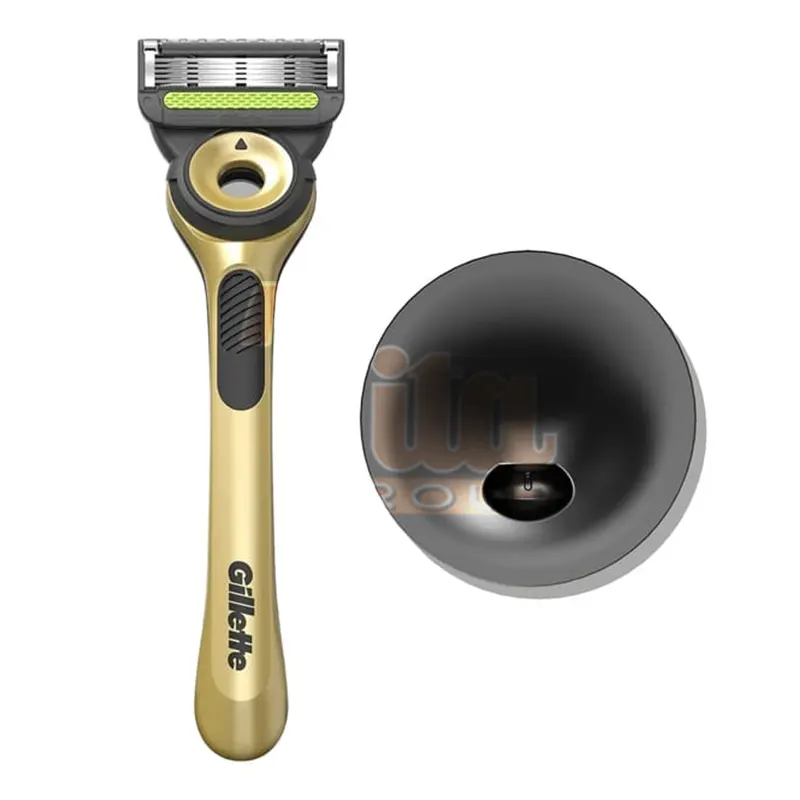 Gillette Labs Champion Gold Razor 4 تیغ اصلاح ژیلت لبز چمپیون گلد تک یدک Gillette Labs Champion Gold 1 یدک