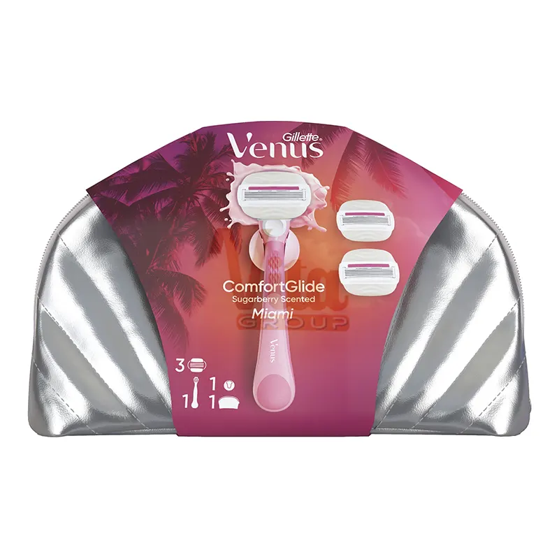 ست اصلاح ژیلت ونوس میامی شوگربری Venus Comfortglide Miami با 3 یدک
