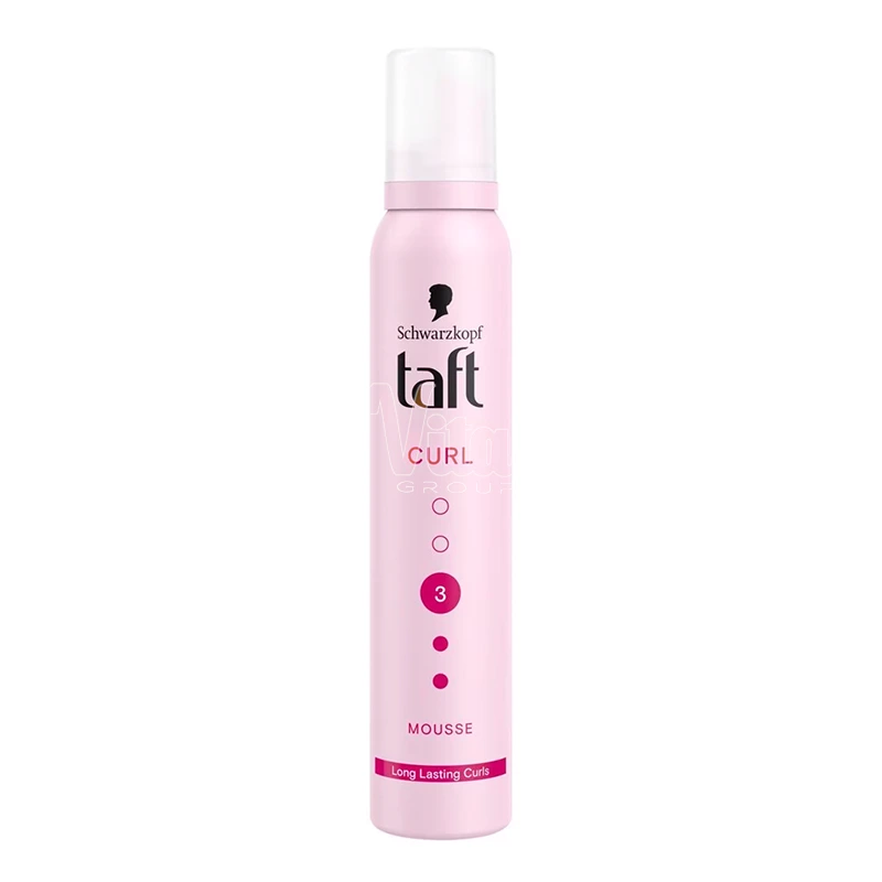 موس مو تافت کرل صورتی موی فر ساخت آلمان Taft Curl 3 حجم 200 میل