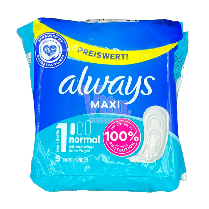 نوار بهداشتی آلویز مکسی سایز 1 نرمال Always Maxi Normal
