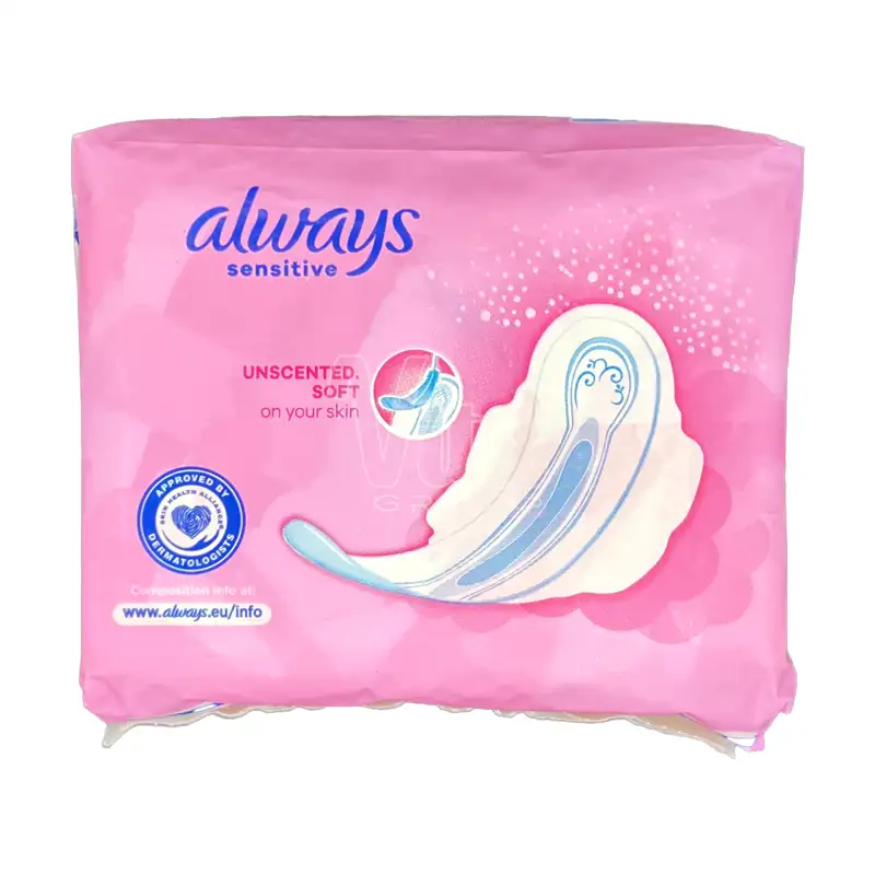 نوار بهداشتی آلویز حساس شب صورتی سنستیو نایت سایز 3 Always Sensitive Night