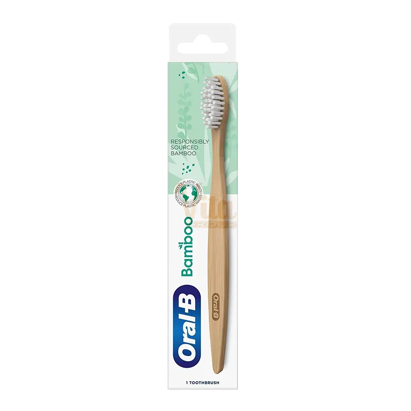 مسواک اورال بی بامبو Oral-B Bamboo با برس متوسط