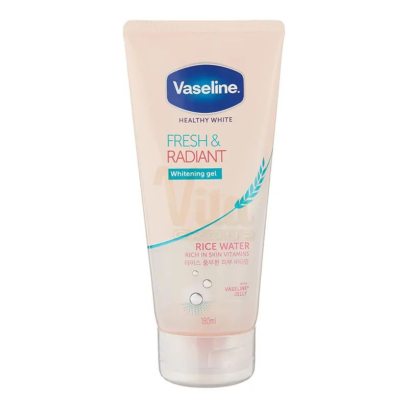 ژل روشن کننده پوست وازلین Fresh & Radiant حجم 180 میل