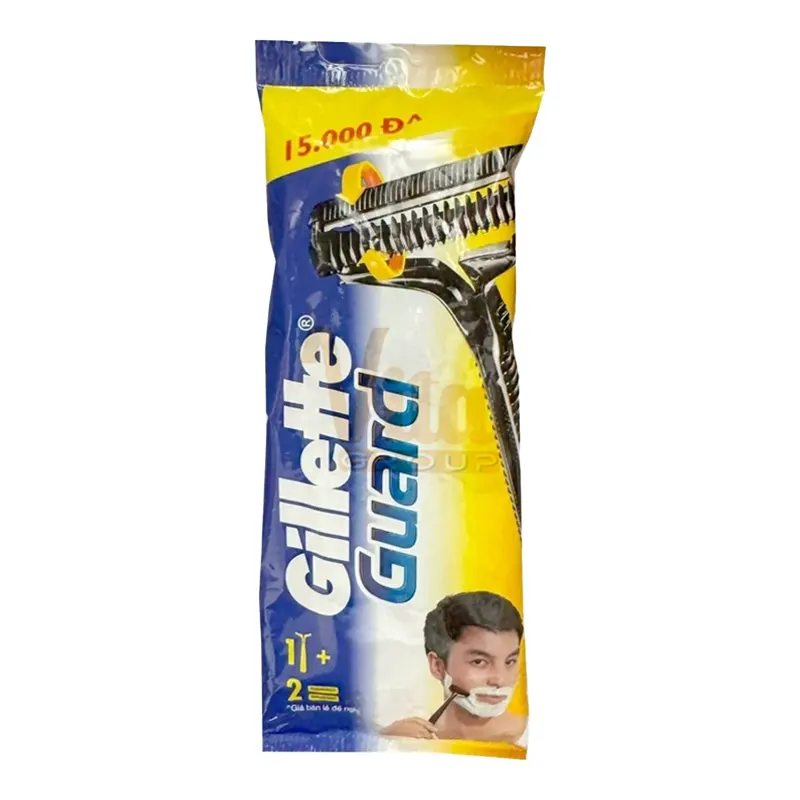 تیغ ژیلت گارد تک لبه با 2 یدک خرید Gillette Guard