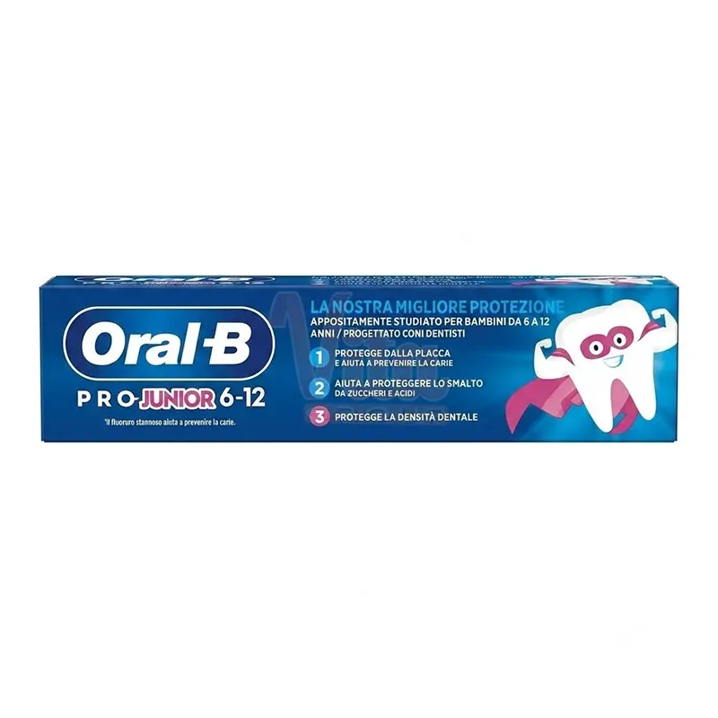 خمیر دندان اورال بی پرو جونیور کودک 6 تا 12 سال Oral-B Pro Junior