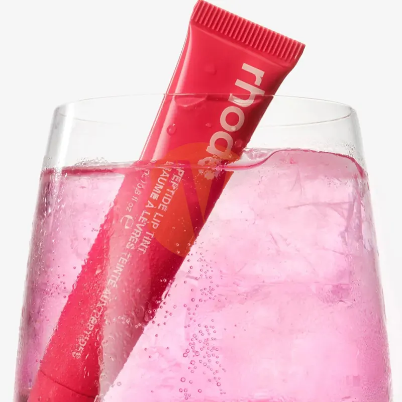Rhode Guava Spritz Peptide Lip Tint 7 تینت لب پپتایدی بالم لب لیپ گلاس رود گواوا اسپریتز Rhode Guava Spritz