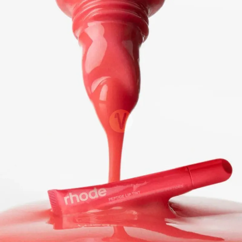 Rhode Guava Spritz Peptide Lip Tint 8 تینت لب پپتایدی بالم لب لیپ گلاس رود گواوا اسپریتز Rhode Guava Spritz