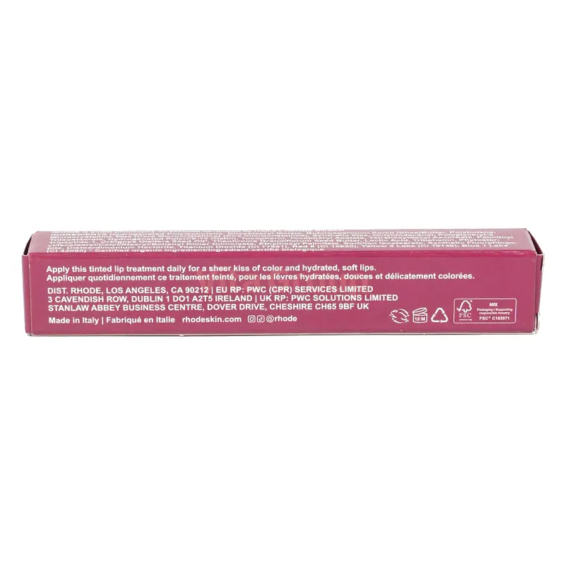 تینت لب پپتایدی رود رزبری جلی بالم لب لیپ گلاس Rhode Raspberry Jelly