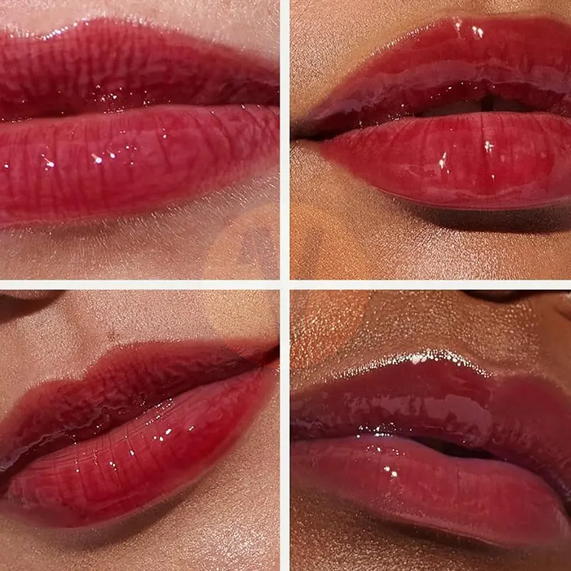 Rhode Raspberry Jelly Peptide Lip Tint 8 تینت لب پپتایدی رود رزبری جلی بالم لب لیپ گلاس Rhode Raspberry Jelly