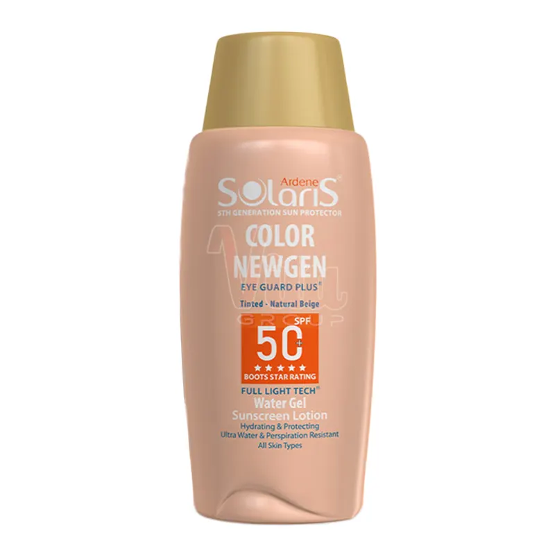 ضد آفتاب سولاریس کالر نیوژن بژ طبیعی Color NEWGEN با SPF50