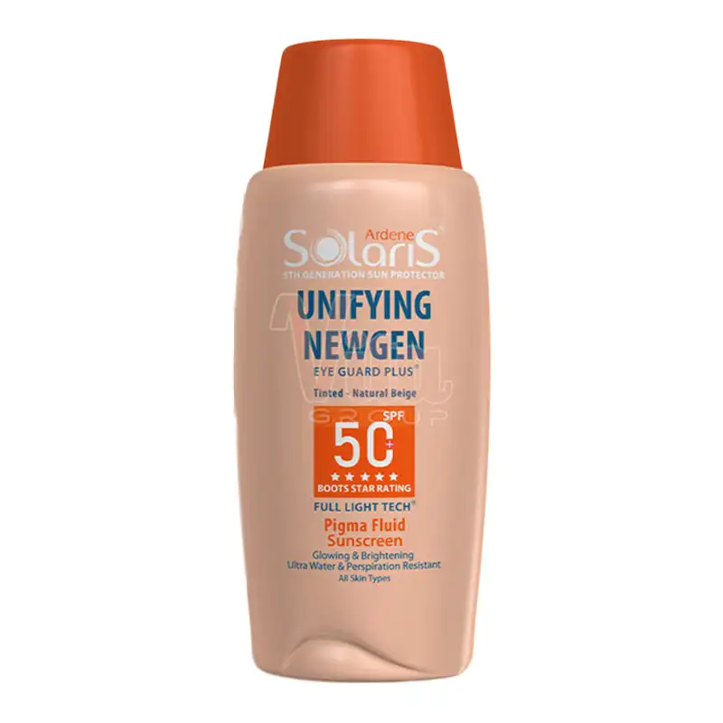 ضد آفتاب سولاریس یونیفای نیوژن بژ طبیعی Unifying NEWGEN ضد لک با SPF50
